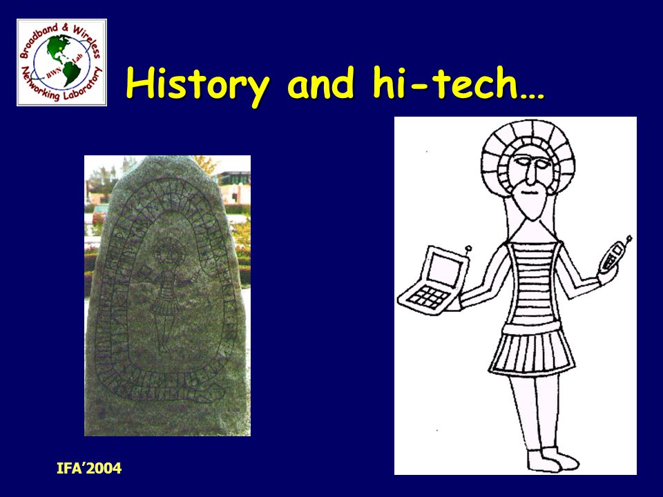History and hi-tech…