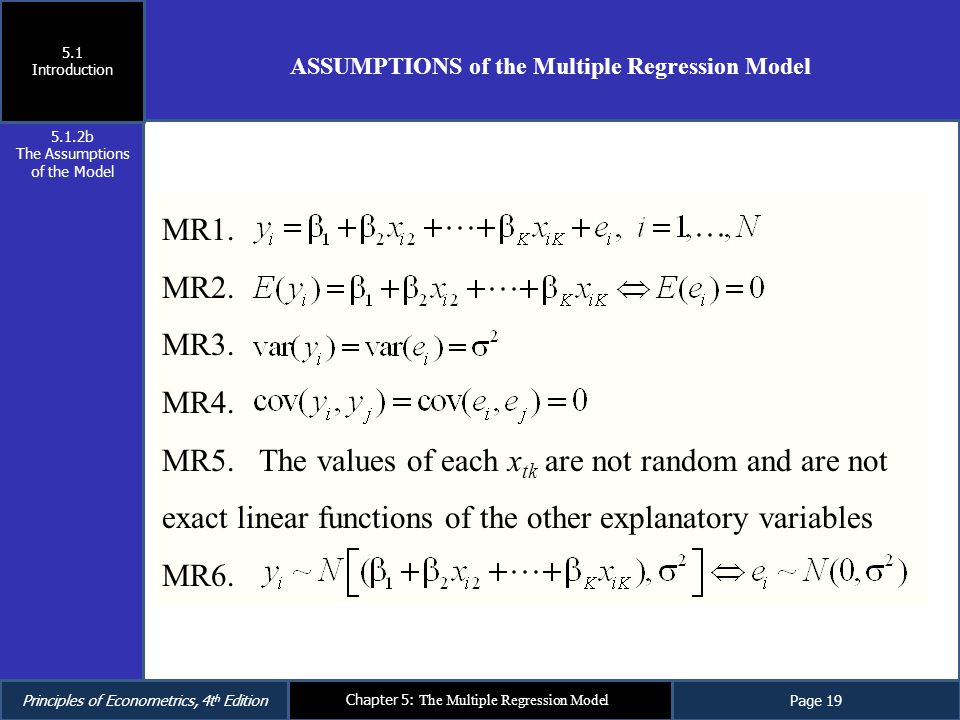 The Multiple Regression Model - Ppt Download