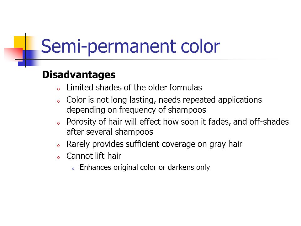 Classifications of Haircolor  ppt video online download