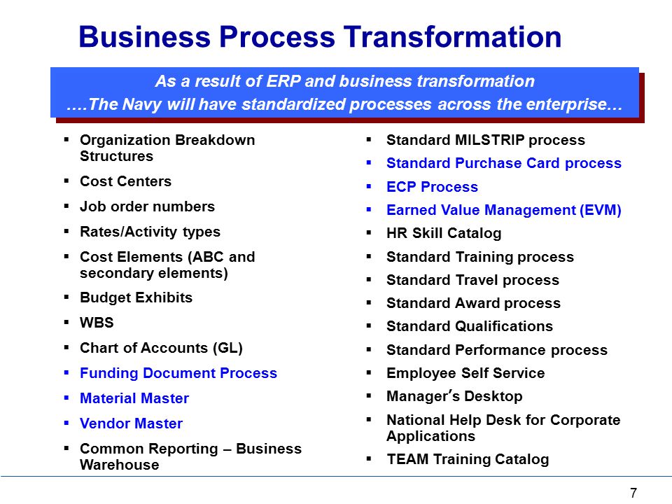 What Navy Erp Means To Your Business Ppt Video Online Download