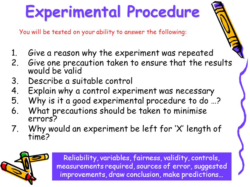 Experimental Procedure