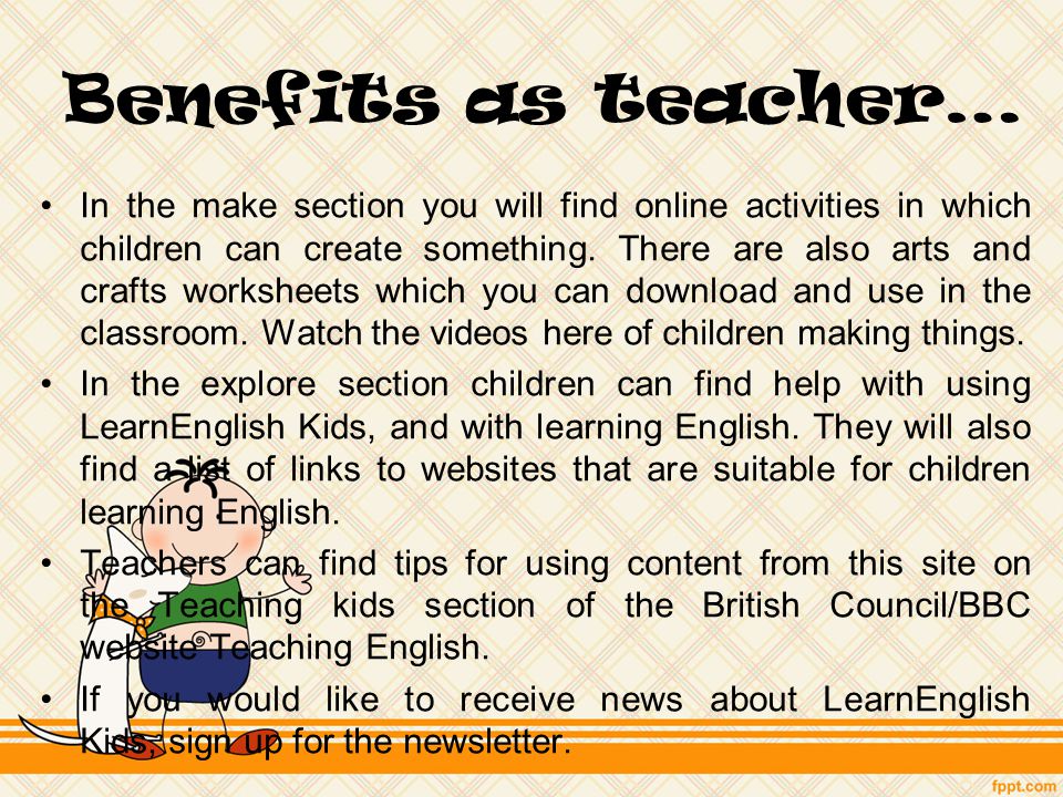 What is it? LearnEnglish Kids is the British Council's website for children  around the world who are learning English as a second or foreign language.  - ppt video online download