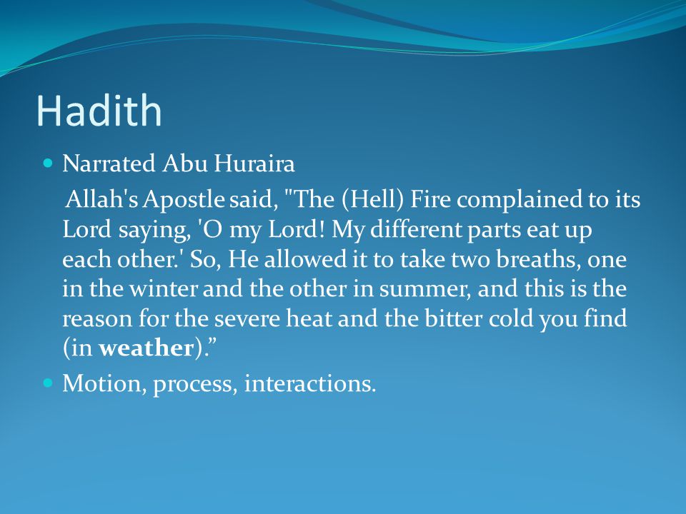 Hadith Narrated Abu Huraira