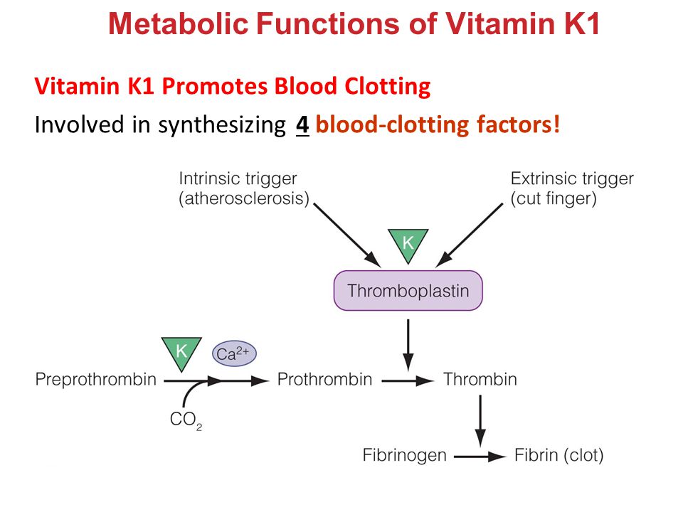 Vitamin K1 health benefits