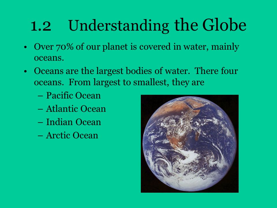 1.2 Understanding the Globe