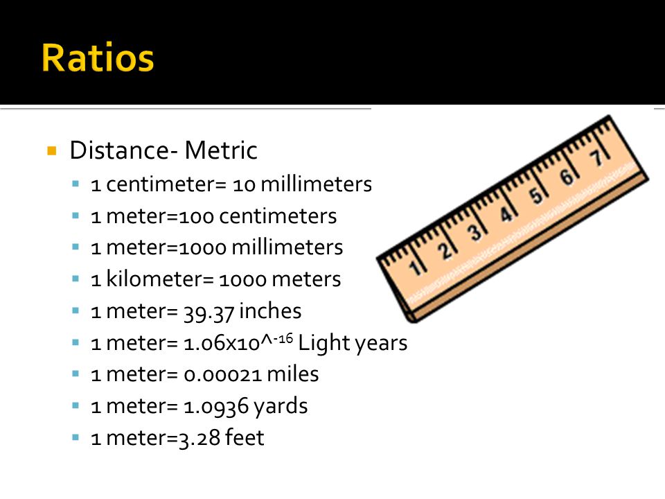 Anemoon vis Verslaggever organiseren Meters Centimeters Ratios and Examples Unit Conversions. - ppt video online  download