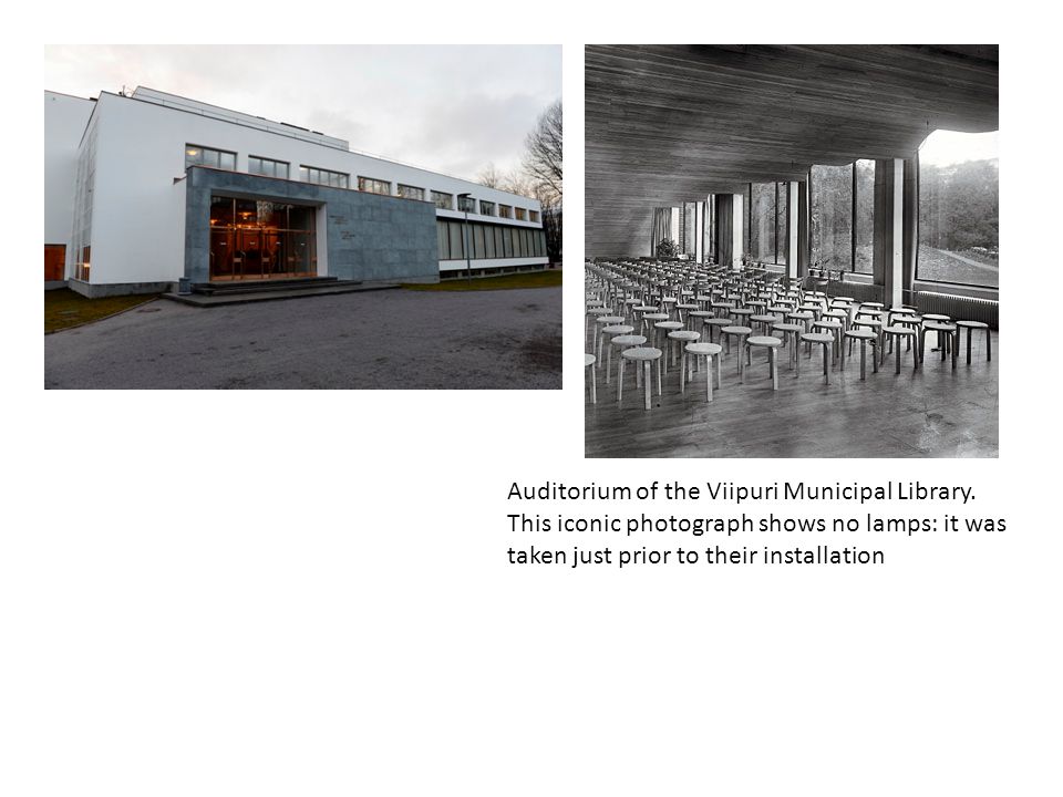 Auditorium of the Viipuri Municipal Library