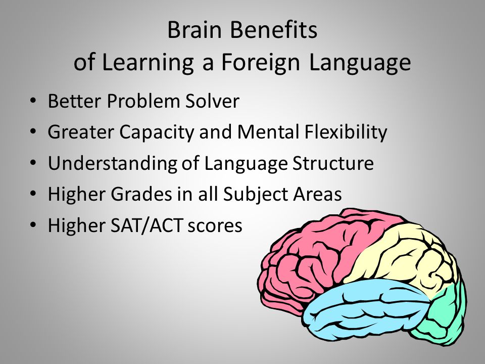 Brain languages. Benefits of Learning a Foreign language. We learn Foreign languages презентация. Learning Foreign languages. Benefits of language Learning.