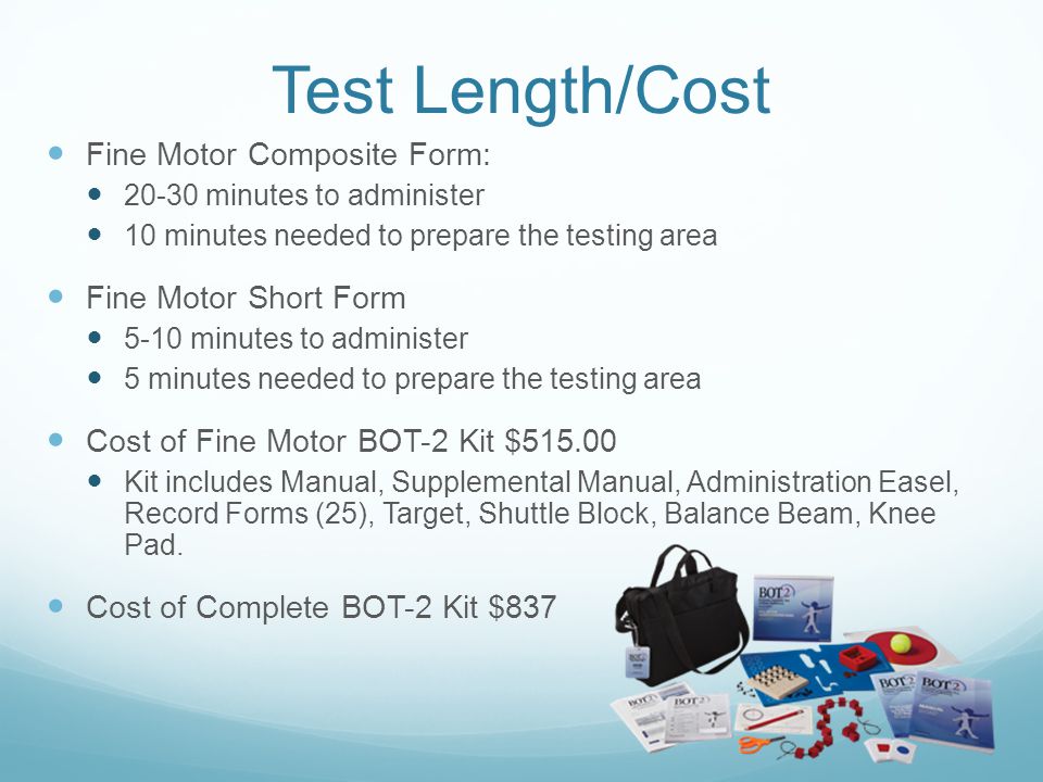 Bot 2 Fine Motor Assessment Ppt Video Online Download