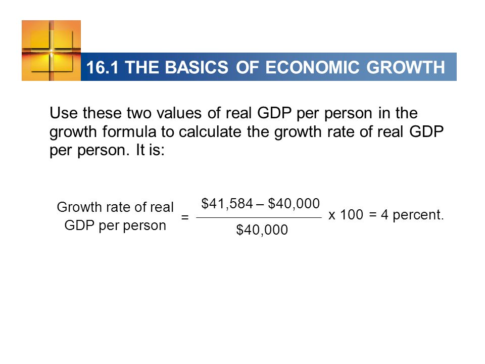 C H A P T E R C H E C K L I S T When you have completed your study of this  chapter, you will be able to Define and calculate the economic growth rate,  - ppt download