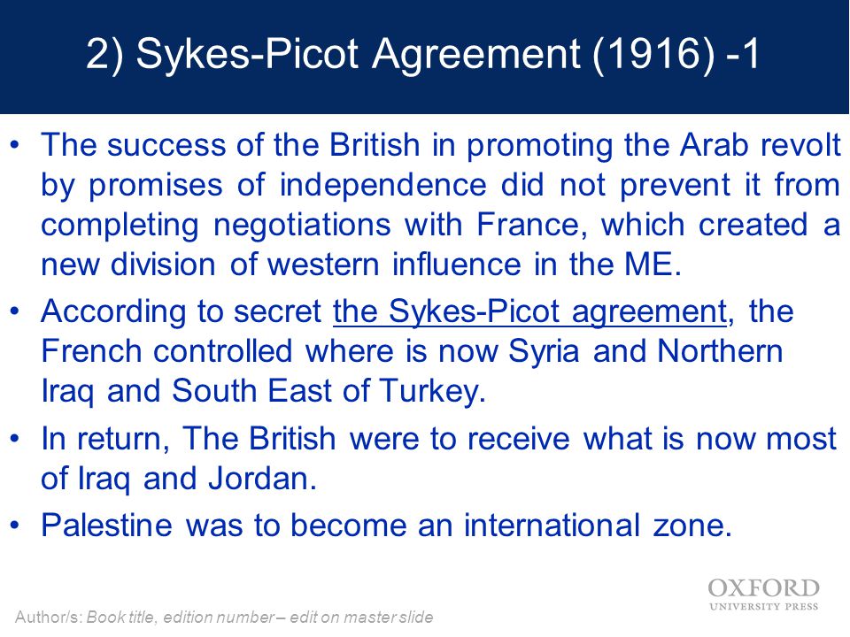 Sykes-Picot: The Western agreement that sealed the Middle East's
