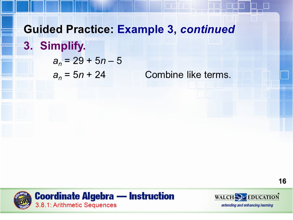 Guided Practice: Example 3, continued Simplify.