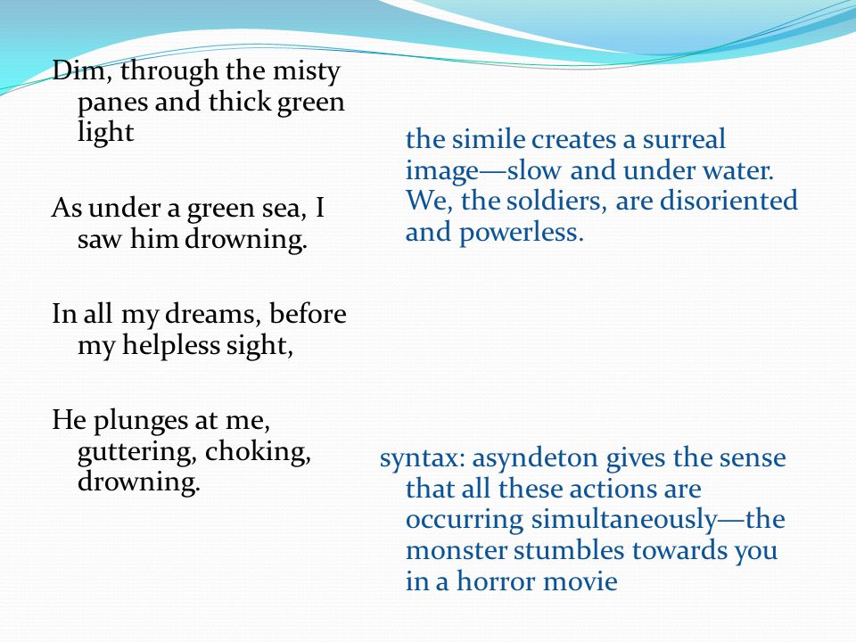 Dulce Et Decorum Est By Wilfred Owen Ppt Video Online Download