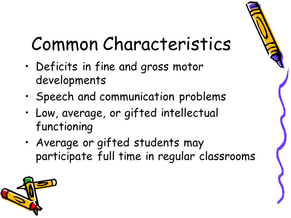 Common Characteristics