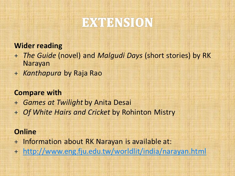stories of rk narayan with summary