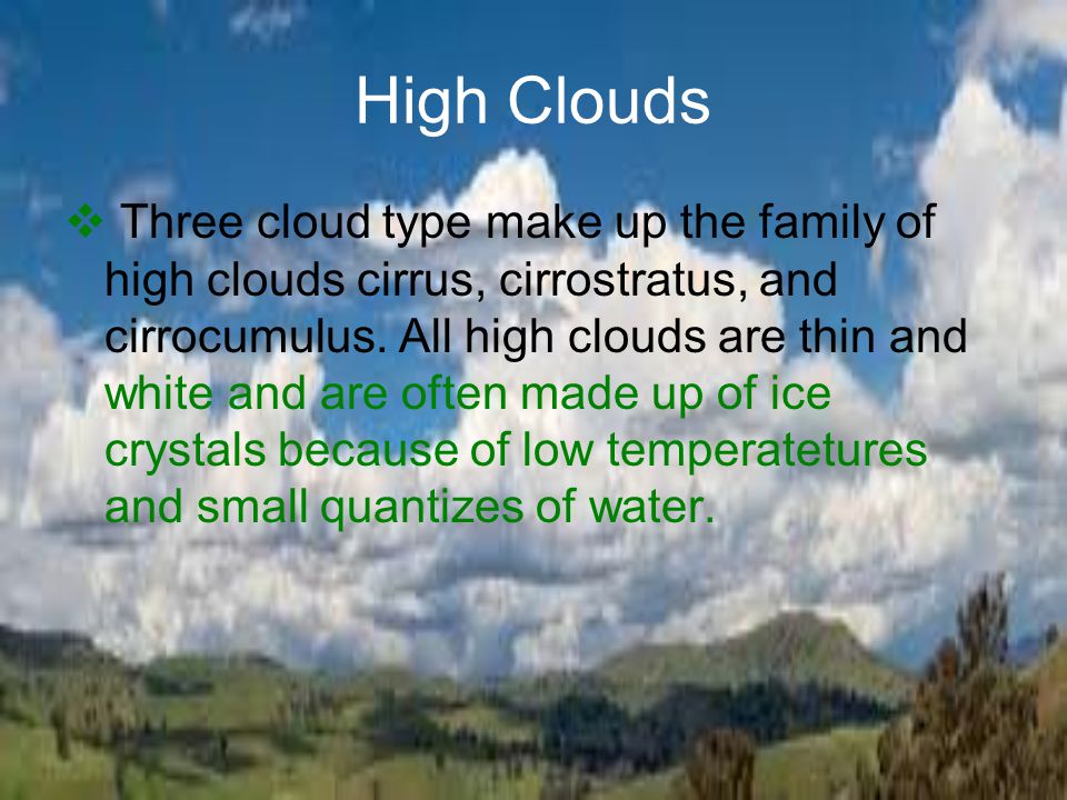 High Clouds