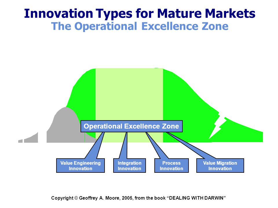 Innovation Types for Mature Markets The Operational Excellence Zone