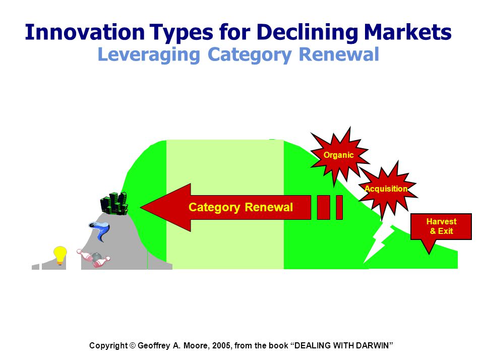 Innovation Types for Declining Markets Leveraging Category Renewal