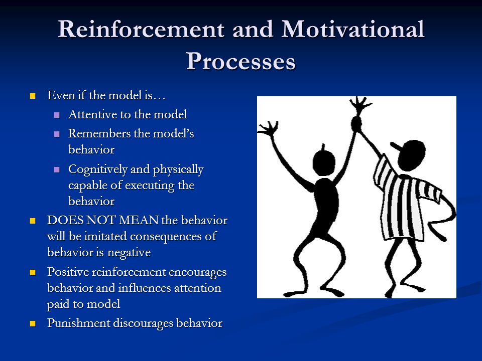 Reinforcement and Motivational Processes