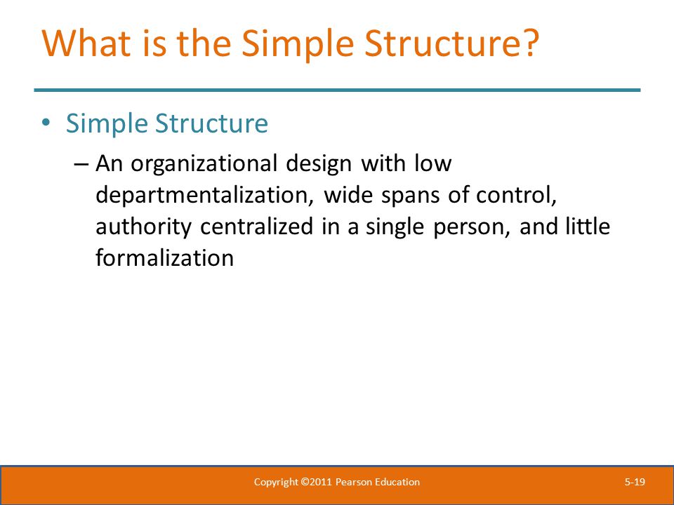 What is the Simple Structure