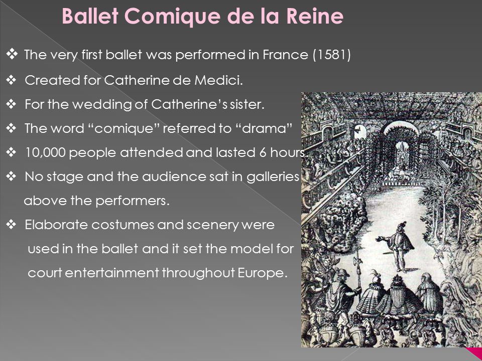 Ballet Comique de la Reine King Louis the XIV - ppt video online download