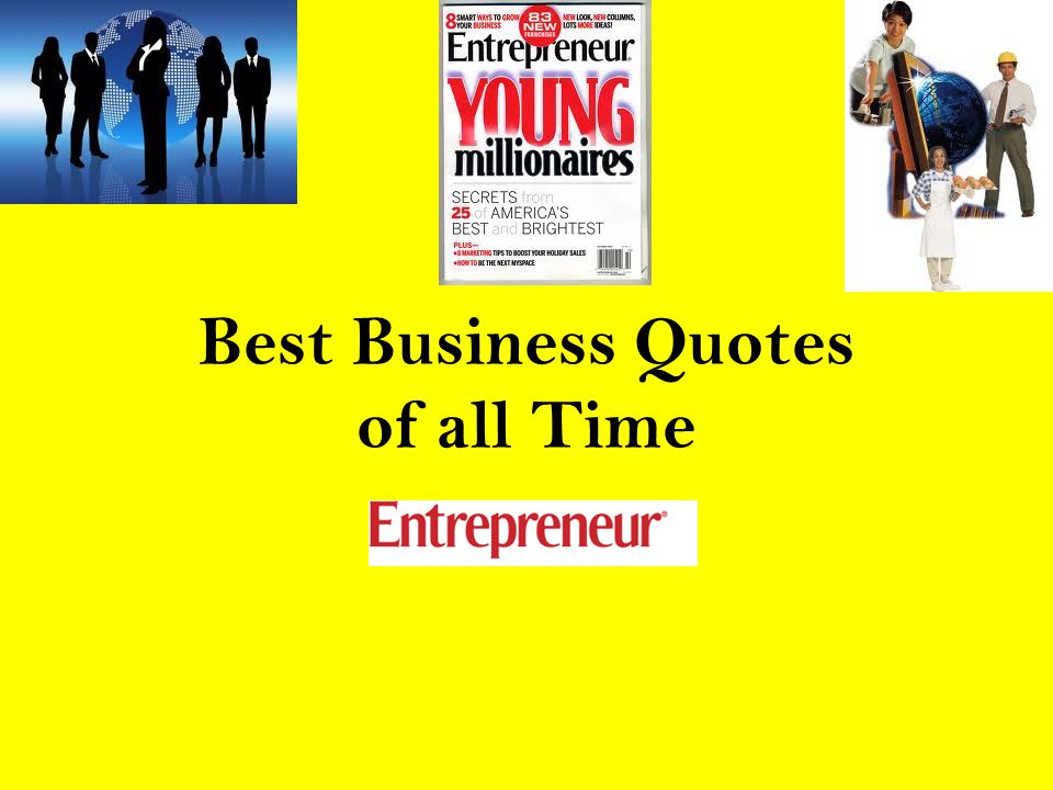 Best Business Quotes of all Time