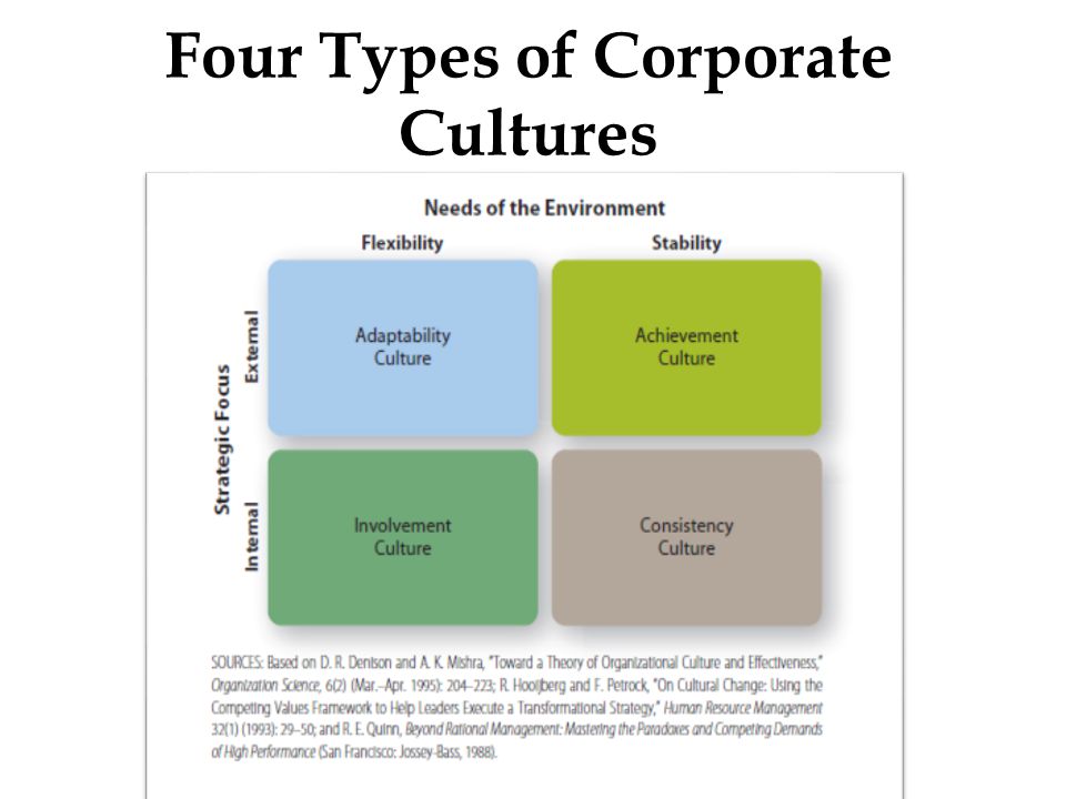 four types of culture