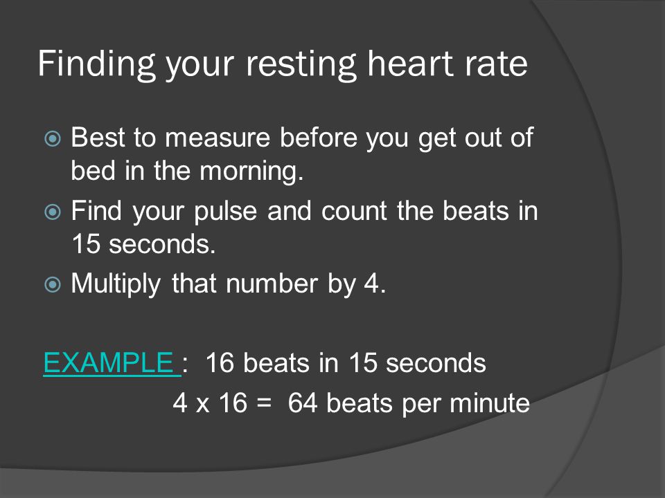 Heart Rate Target Zone: - ppt video online download