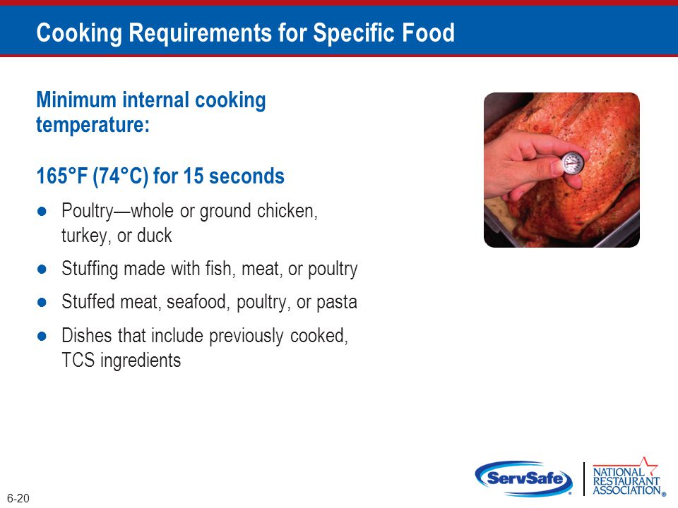 Poultry Thawing Chart