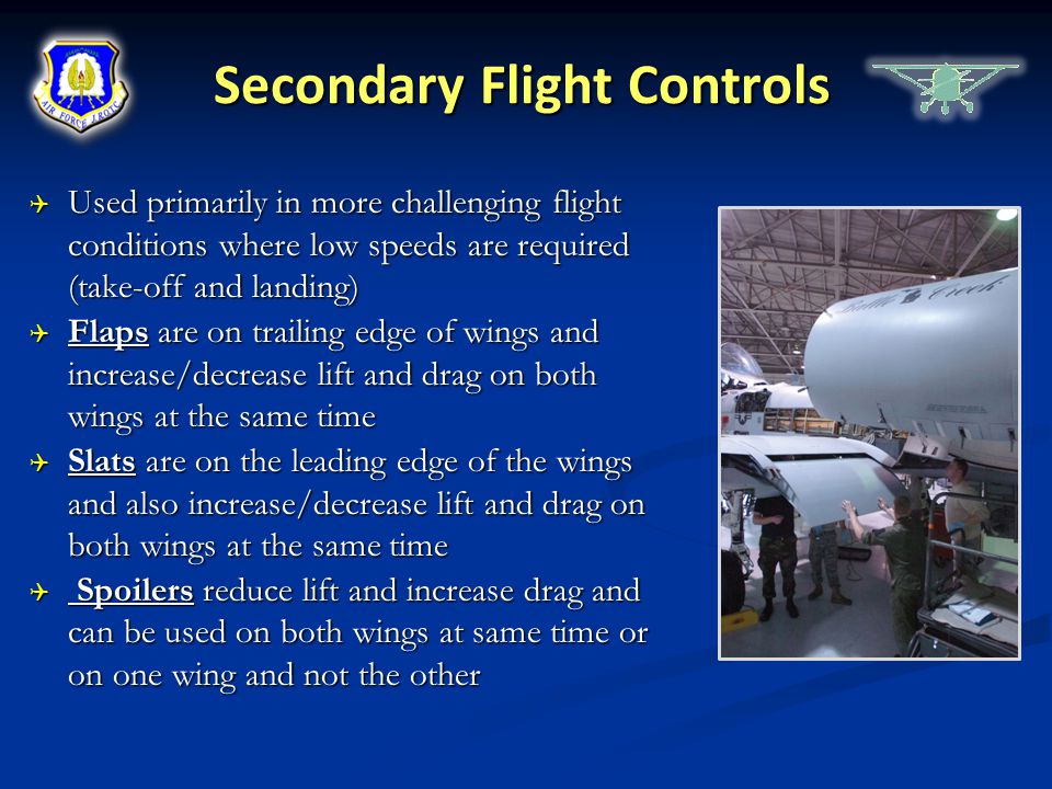 Secondary Flight Controls