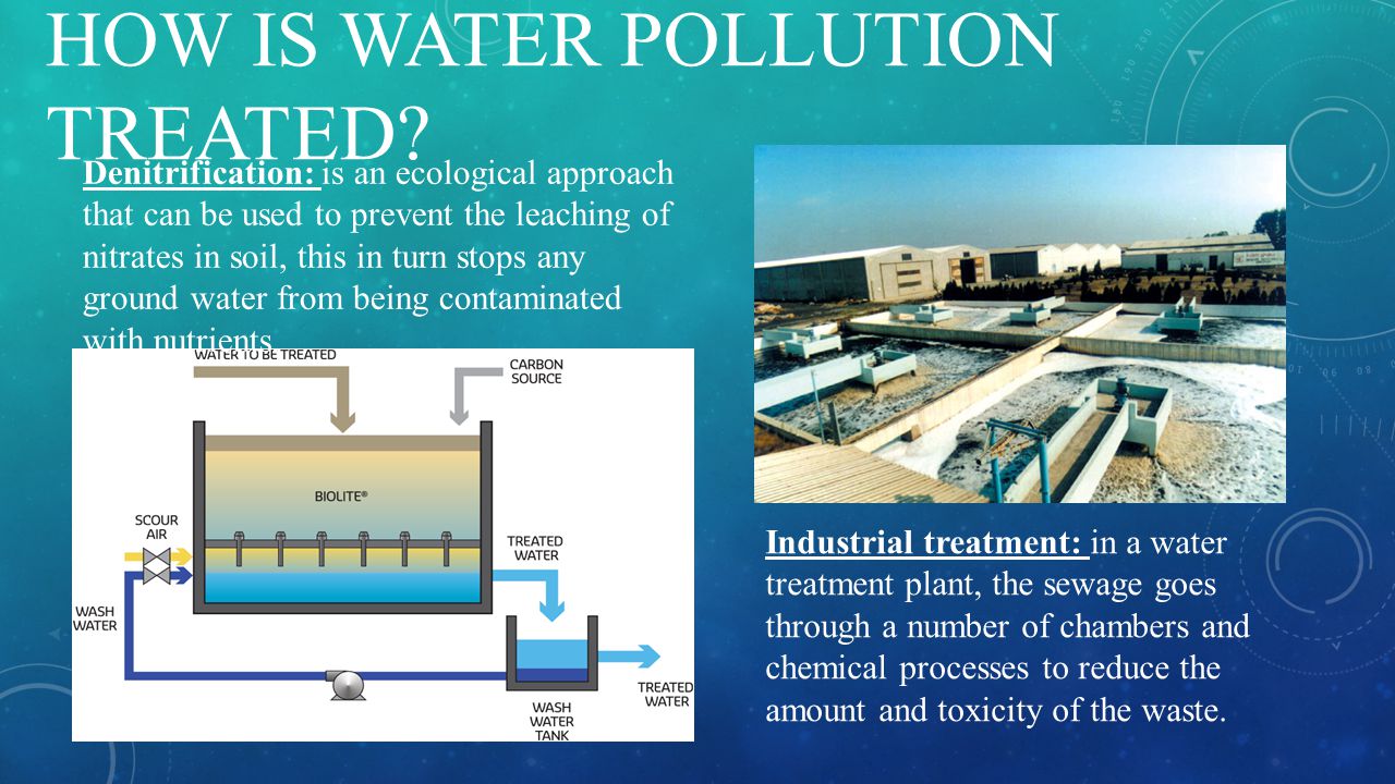 HOW IS WATER POLLUTION TREATED