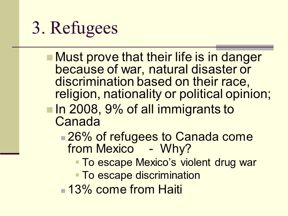 3. Refugees