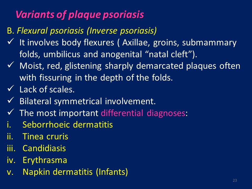 psoriasis differential diagnosis ppt)