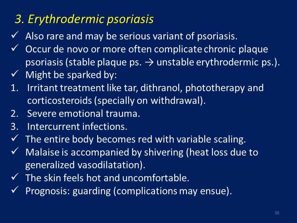 Psoriasis kezelése droppers