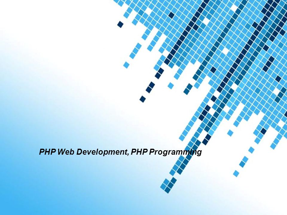 PHP Web Development, PHP Programming