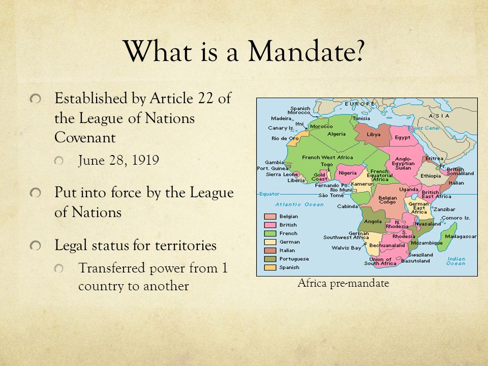 Mandate Ww1 mandate-ww1