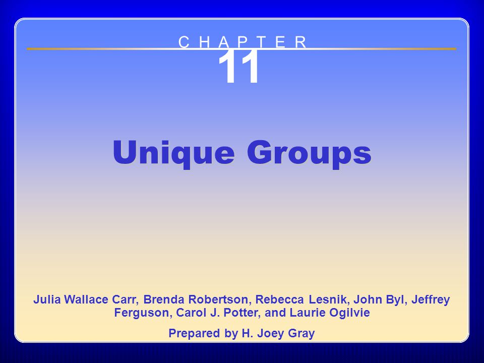 Unique group