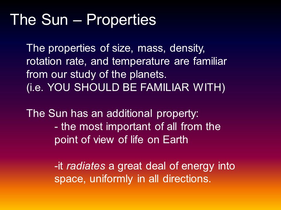 Sun, Definition, Composition, Properties, Temperature, & Facts