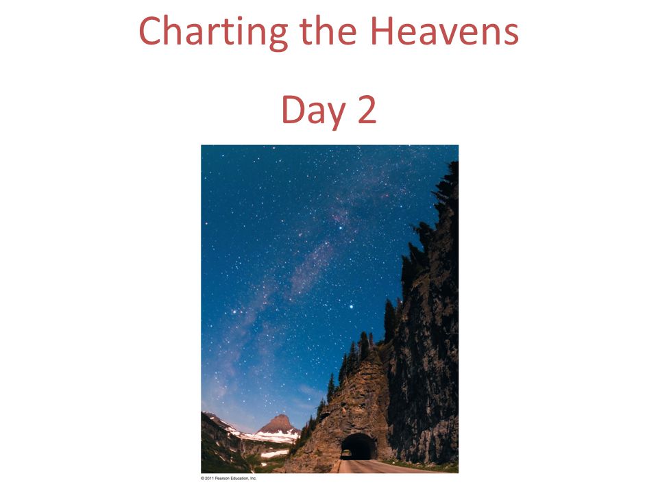 Charting the Heavens Day 2