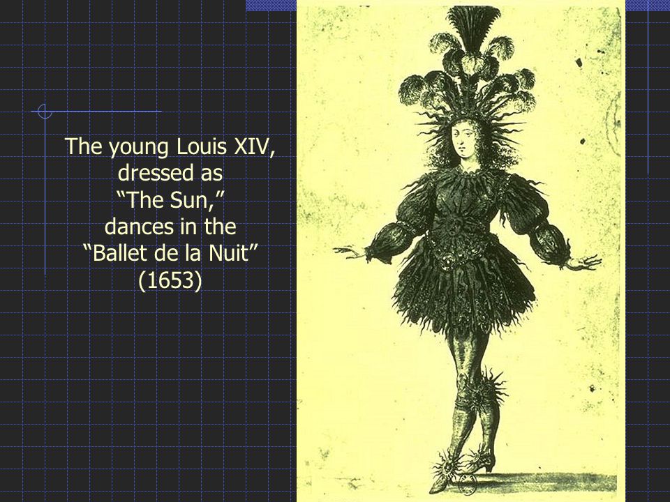 King Louis Xiv of France in the Costume of the Sun King in the Ballet 'La  Nuit', 1653