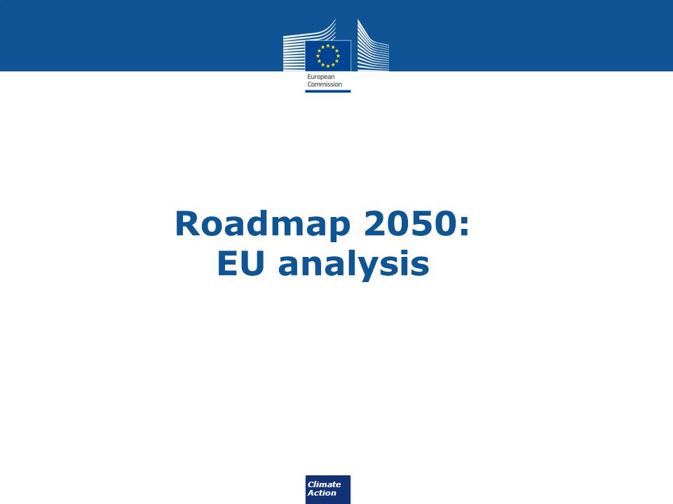 Roadmap 2050: EU analysis