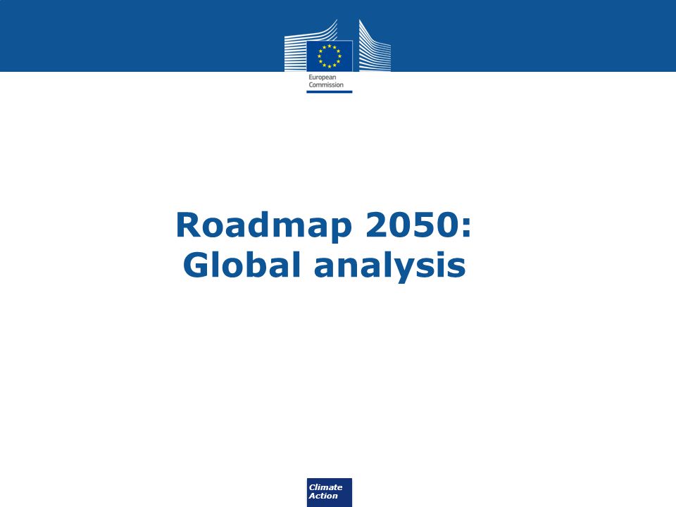 Roadmap 2050: Global analysis