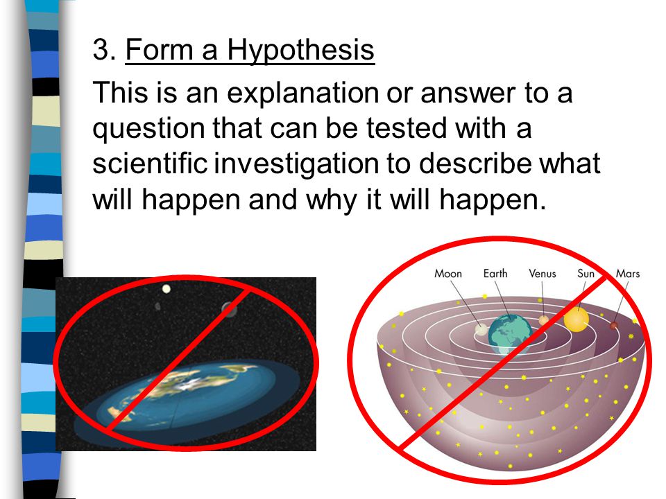 3. Form a Hypothesis