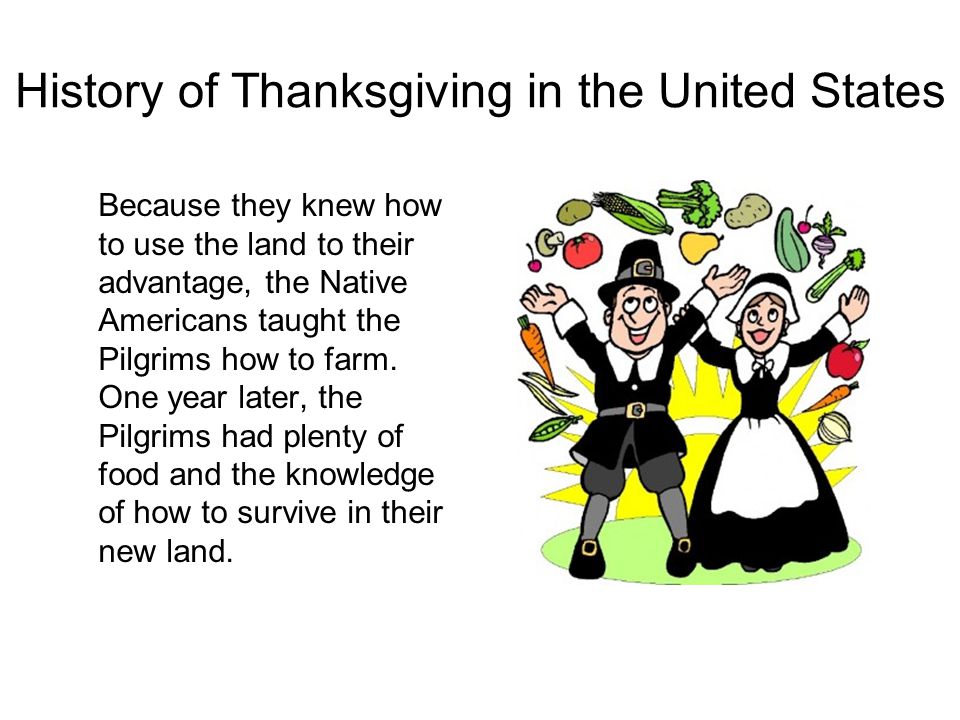 History of Thanksgiving in the United States