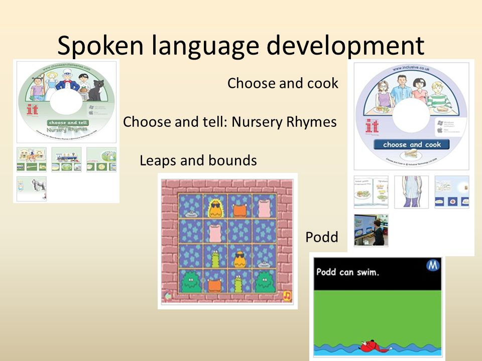 Spoken language development