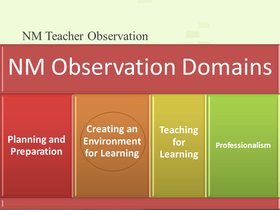 NM Teacher Observation
