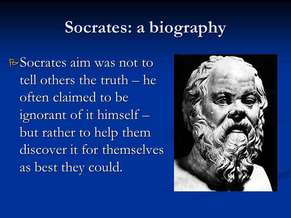 The unexamined life is not worth living.' Socrates - ppt video online  download