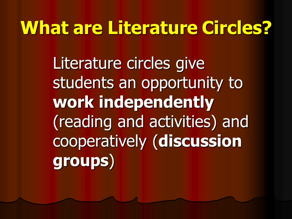 What are Literature Circles