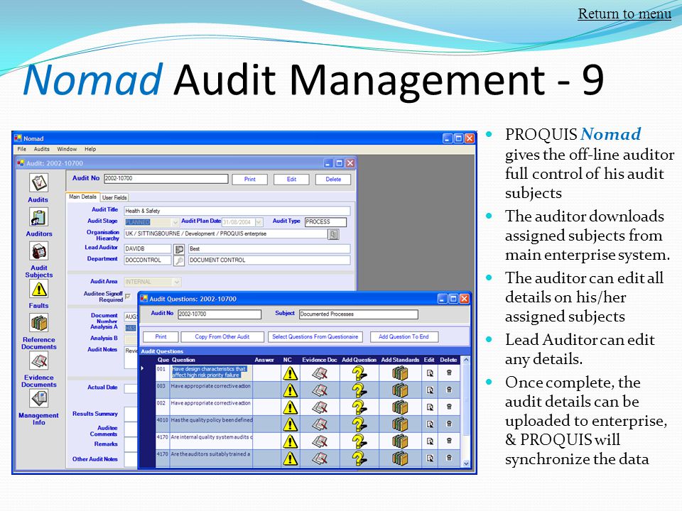 Nomad Audit Management - 9
