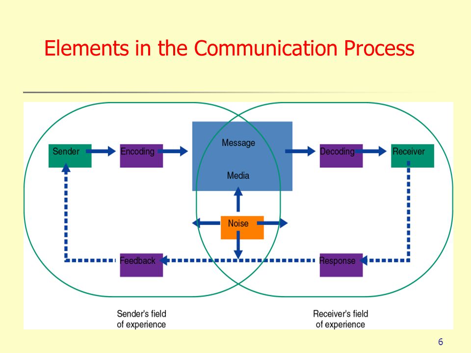 Elements in the Communication Process